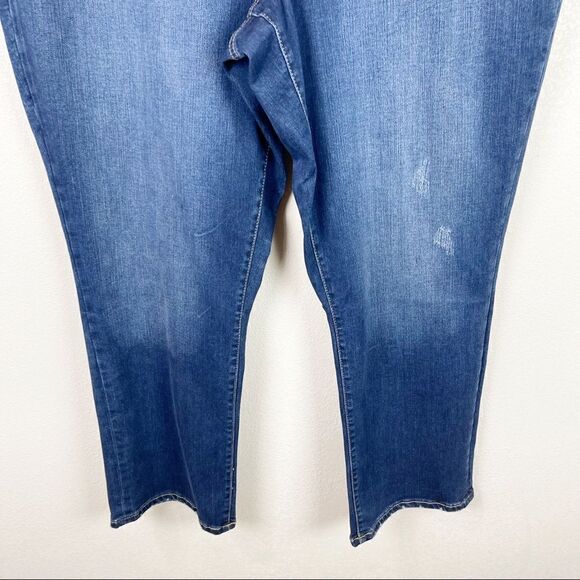 Slink Blue Denim Jeans Stretch Skinny High Rise - Picture 2 of 7